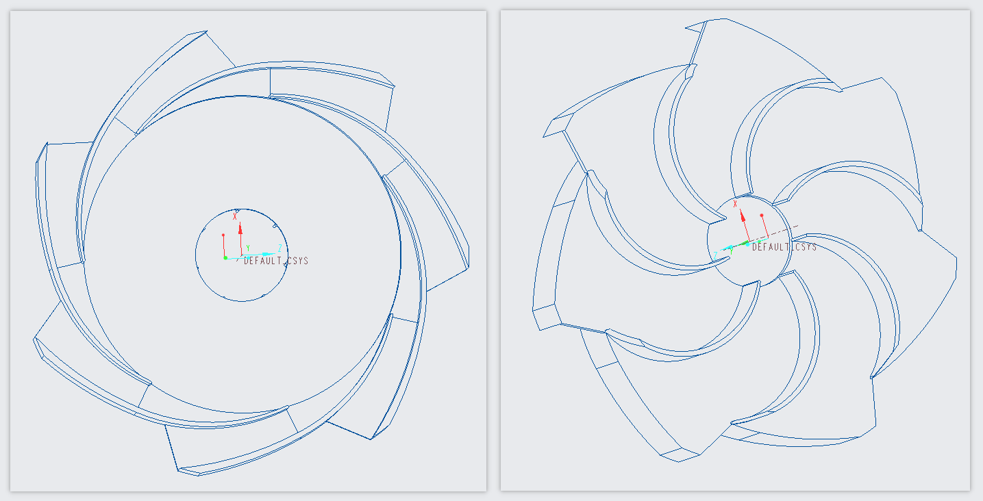 CREO多级泵建模专题:2.径向导叶